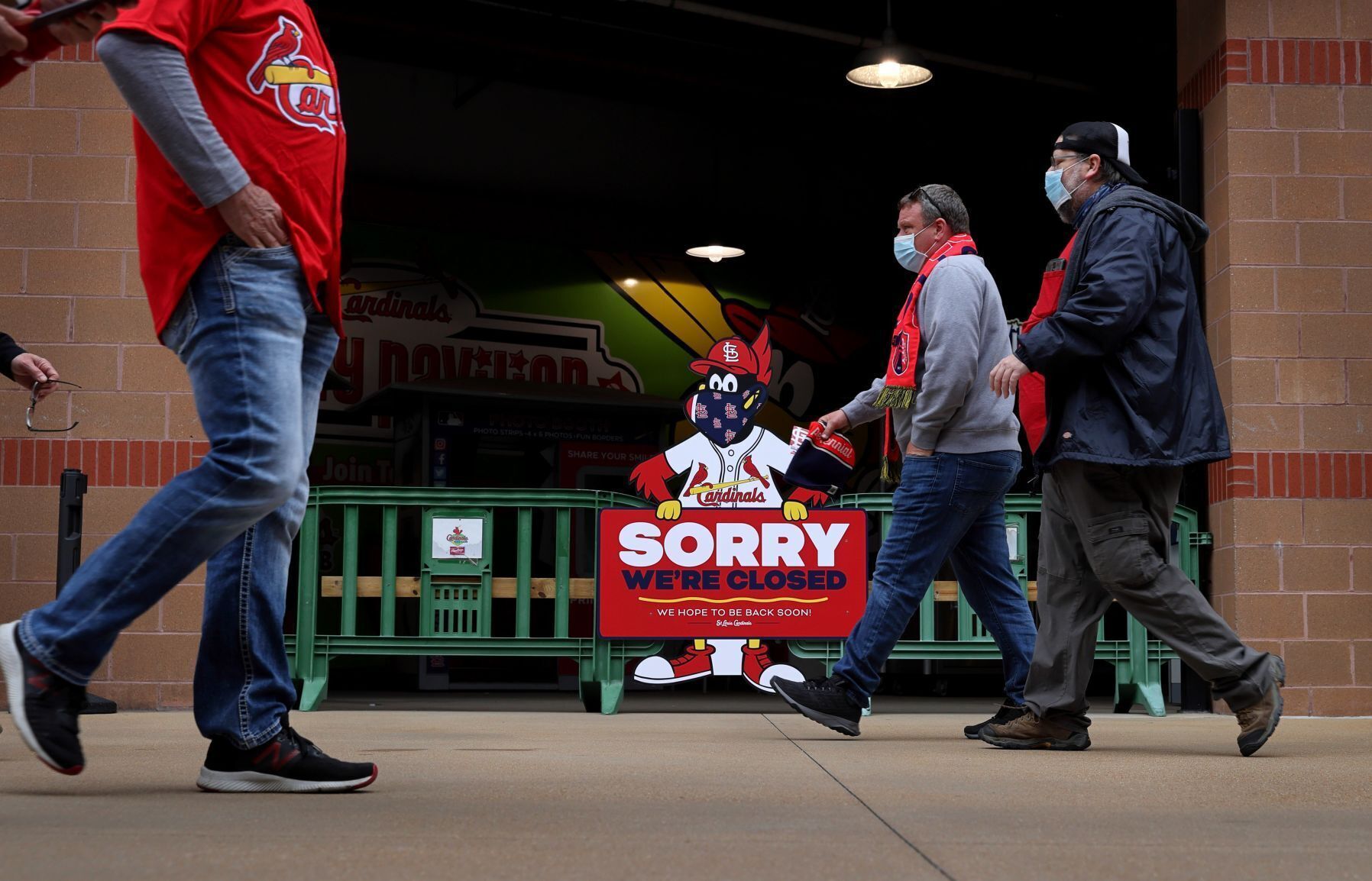 St. Louis Cardinals 2021 home opener at Busch Stadium